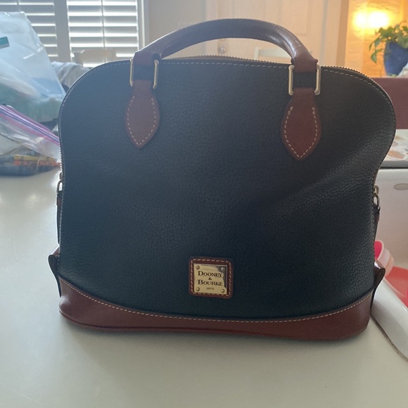 Dooney & Bourke Pebble and Grain Zip Zip Satchel Purse - Picture 4 of 13